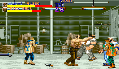 Final Fight (bootleg set 2 (with 2xYM2203 + 2xMSM5205), World)) [Bootleg]